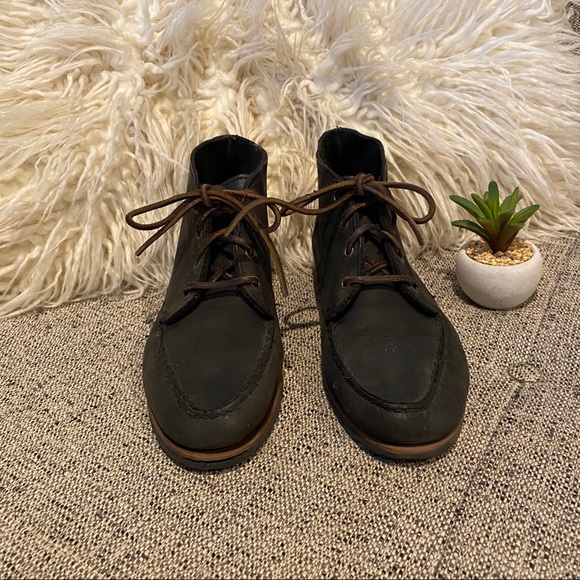 Vintage Timberland Boots black womens 7 - Picture 2 of 9